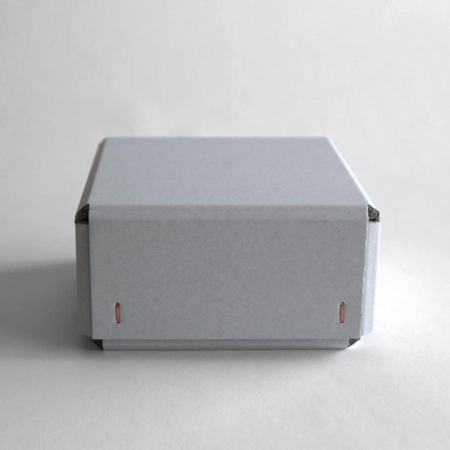 STACK CONTAINERS / No.06 SQUARE(Unpainted Gray) B.L.W 別注 | 無塗装/グレー/スタックコンテナーズ/紙箱/ストレージ/小物いれ | 117310 |  | 01