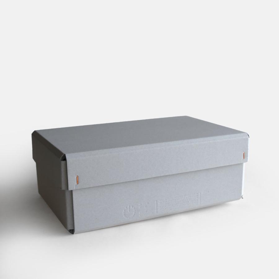 STACK CONTAINERS / SHOES 浅蓋(Unpainted Gray) B.L.W 別注 | 無塗装/グレー/スタックコンテナーズ/紙箱/ストレージ/小物いれ | 117312 | 