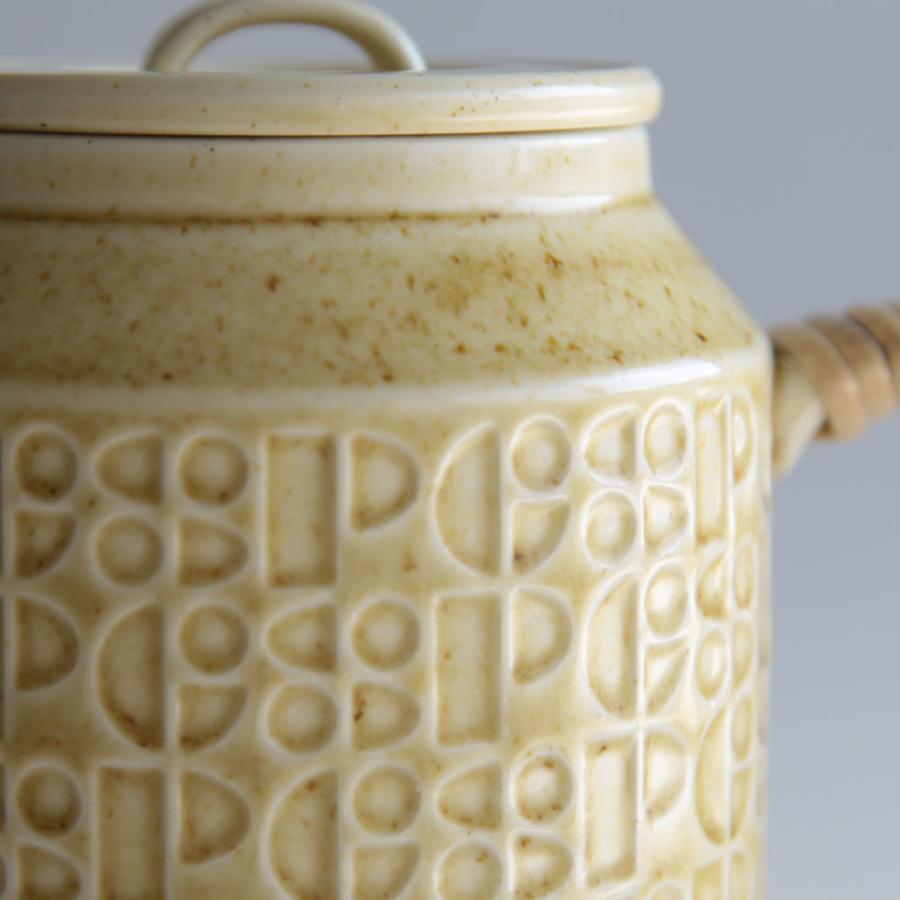 GLOCAL STANDARD PRODUCTS / Kiln Pot (Ivory)【グローカルスタンダードプロダクツ/キルン/ポット/磁器/レリーフ】[117320 | GLOCAL STANDARD PRODUCTS | 03