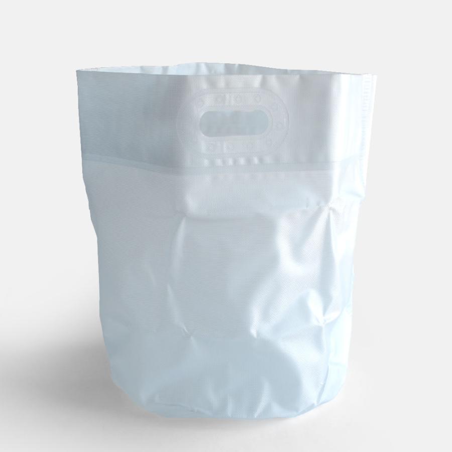 HIGHTIDE[ハイタイド] / TARP BAG ROUND M(CL)【35L/ハイタイド/タープバッグラウンド/バスケット/収納/クリア/半透明】[117488 | 