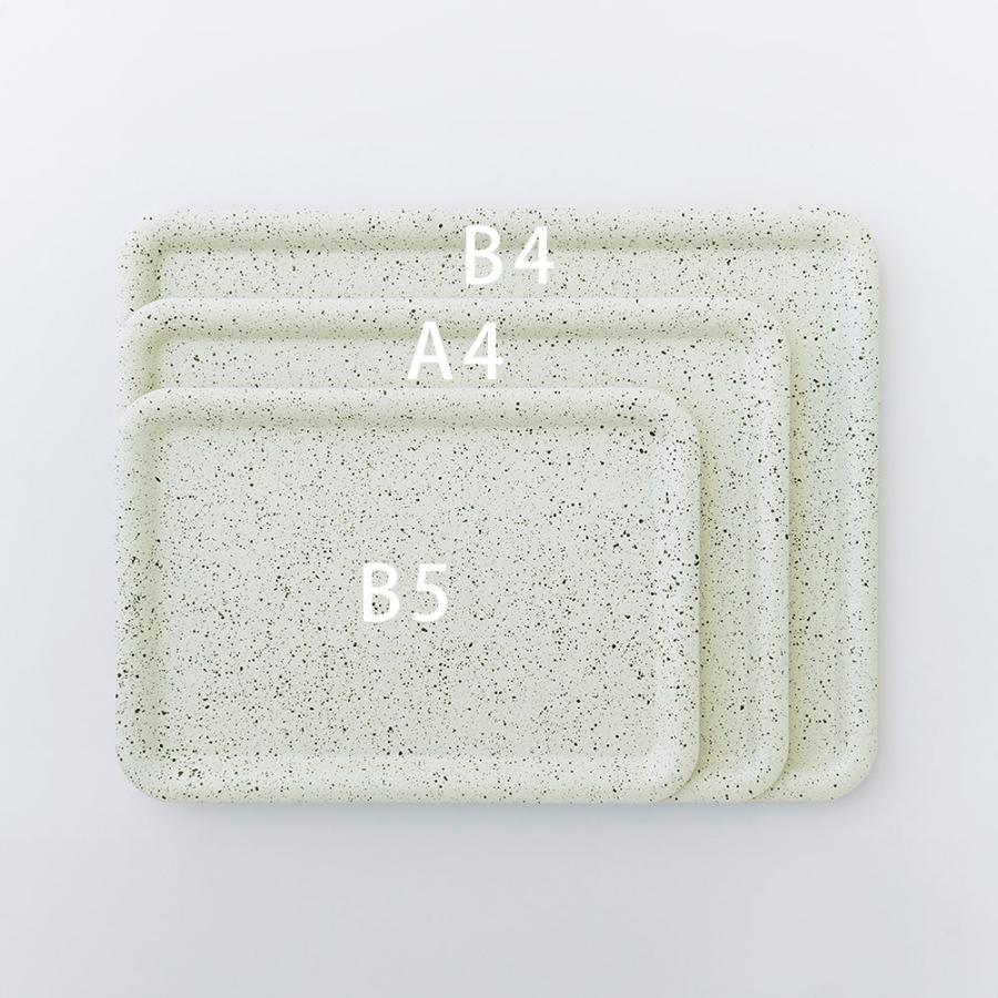 SEKISAKA セキサカ / PLACE B5 Tray(Off White B) PL-B5WH-B｜プレイス トレー B5サイズ 横田純一郎 dripping MUTE 関坂漆器 シンプル ミニマル｜118235 |  | 04