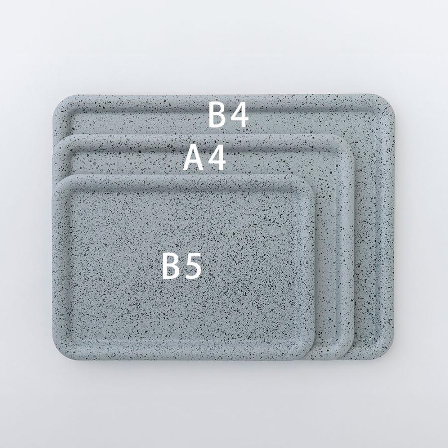 SEKISAKA セキサカ / PLACE B4 Tray(Light Gray A) PL-B4LG-A｜プレイス トレー B4サイズ 横田純一郎 dripping MUTE 関坂漆器 シンプル ミニマル｜118244 |  | 04
