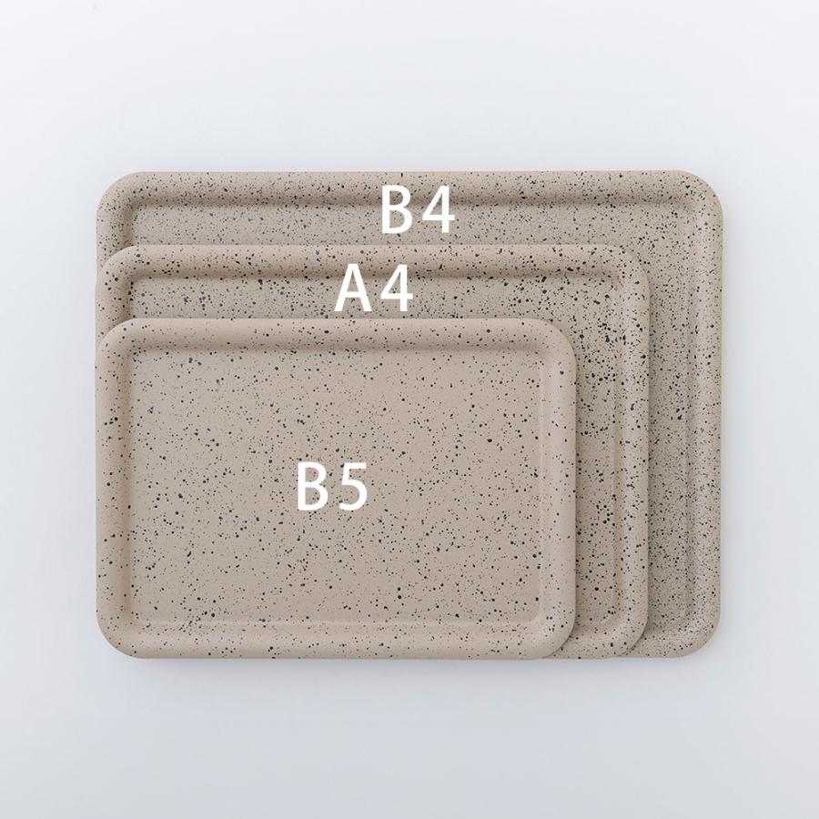 SEKISAKA セキサカ / PLACE B4 Tray(Beige) PL-B4BE｜プレイス トレー B4サイズ 横田純一郎 dripping MUTE 関坂漆器 シンプル ミニマル インテリア｜118245 |  | 04