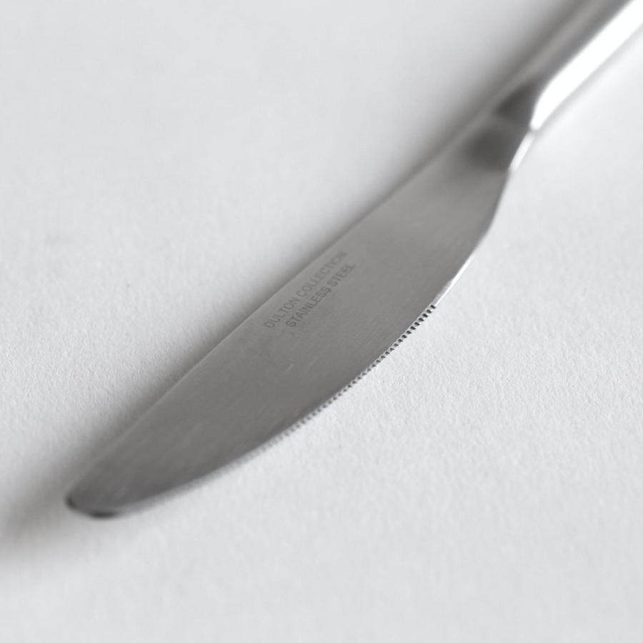 DULTON[ダルトン] / Svelte Cutlery Matt Silver ディナーナイフ | メール便可 10点まで | ダルトン/スヴェルトカトラリー/Dinner Knife/シルバー | 117642 |  | 01