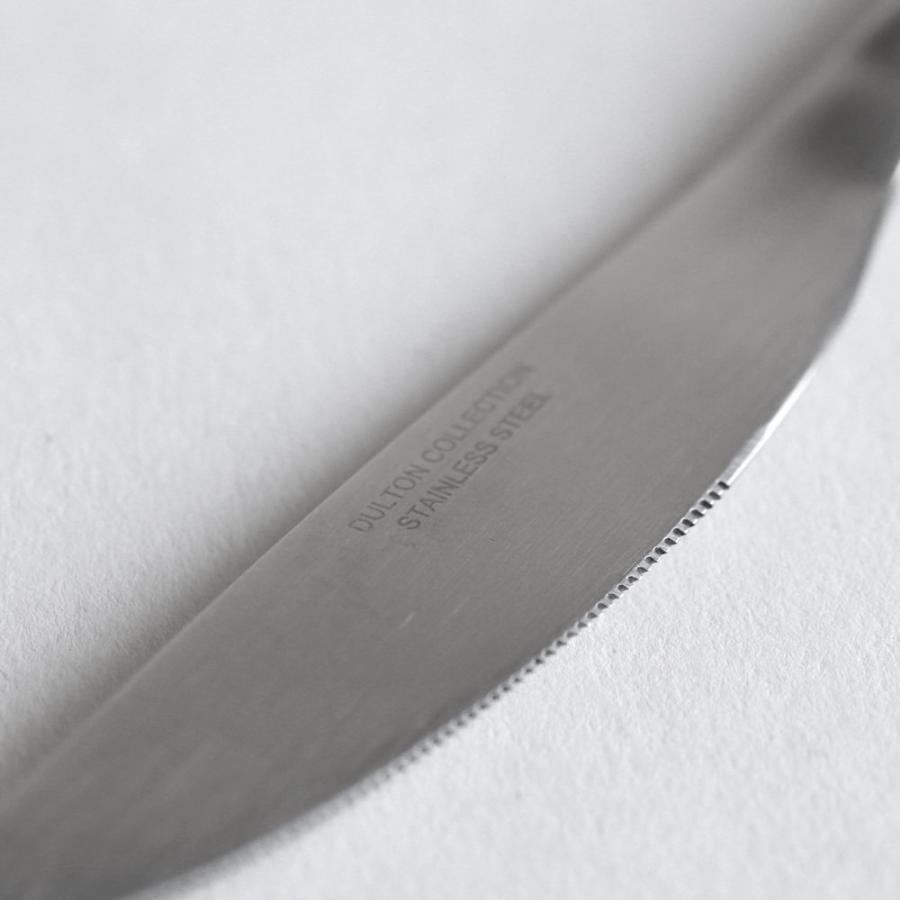 DULTON[ダルトン] / Svelte Cutlery Matt Silver ディナーナイフ | メール便可 10点まで | ダルトン/スヴェルトカトラリー/Dinner Knife/シルバー | 117642 |  | 03