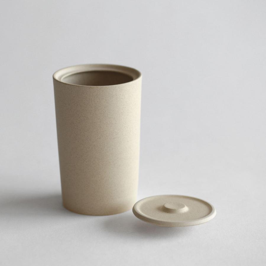 JINSUI / IROIRO 08(White) | 茶缶/茶筒/常滑焼き/日本六古窯/イロイロ/人水/ギフト | 118016 |  | 03