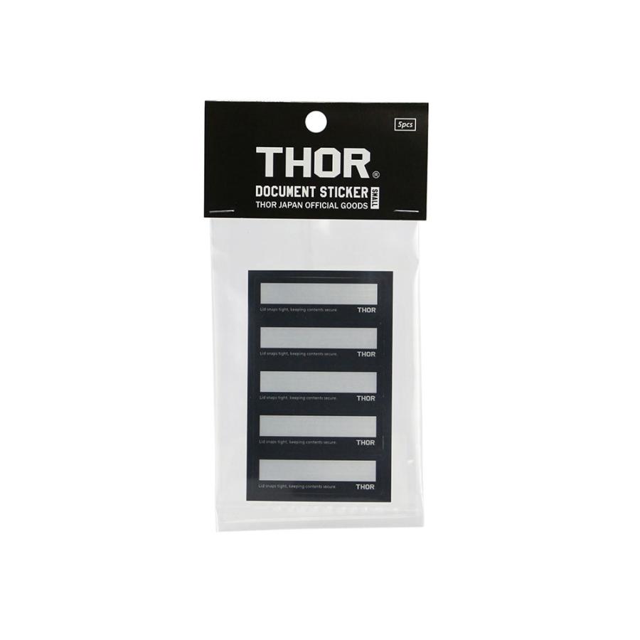 THOR / THOR Document Sticker(Small) | メール便可 10点まで | ソー/ドキュメントステッカー/ディテール/シール/整理/耐水 | 117745 |  | 04