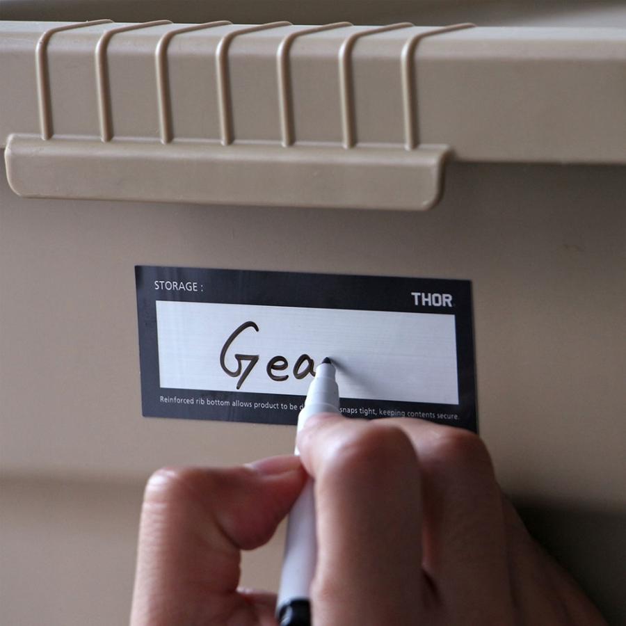 THOR / THOR Document Sticker(Large) | メール便可 10点まで | ソー/ドキュメントステッカー/ディテール/シール/整理/耐水 | 117746 |  | 01