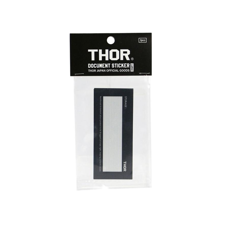 THOR / THOR Document Sticker(Large) | メール便可 10点まで | ソー/ドキュメントステッカー/ディテール/シール/整理/耐水 | 117746 |  | 04