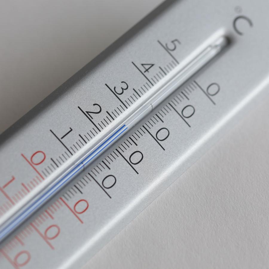 TFA DOSTMANN / Analogue indoor-outdoor thermometer made of aluminium 12.2041 | 温度計/アナログインドアアウトドアサーモメーター | 117757 |  | 01