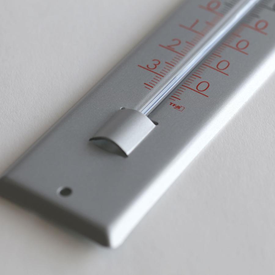 TFA DOSTMANN / Analogue indoor-outdoor thermometer made of aluminium 12.2041 | 温度計/アナログインドアアウトドアサーモメーター | 117757 |  | 02