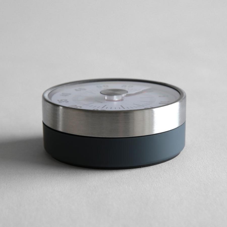 TFA DOSTMANN / Analogue kitchen timer PUCK 38.1028(Gray) | アナログキッチンタイマー/ステンレススチール/TFAデザイン | 117758 |  | 02