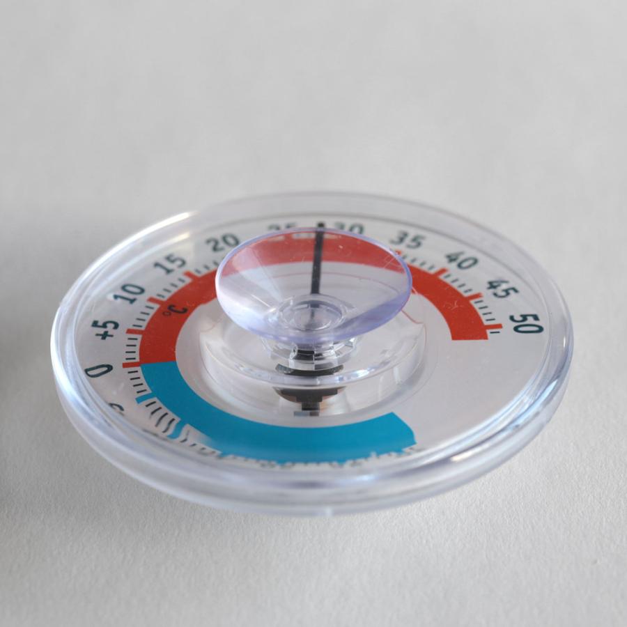TFA DOSTMANN / Analogue window thermometer TWATCHER 14.6009 | アナログウィンドサーモメーター 温度計 外気温 TFA デザイン ミニマル シンプル | 117775 |  | 01