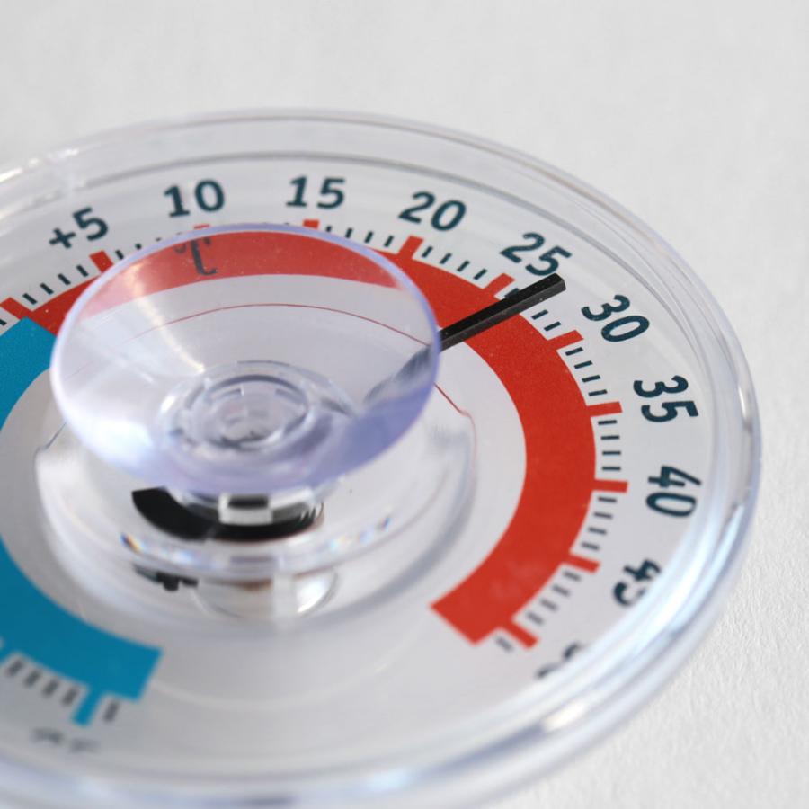 TFA DOSTMANN / Analogue window thermometer TWATCHER 14.6009 | アナログウィンドサーモメーター 温度計 外気温 TFA デザイン ミニマル シンプル | 117775 |  | 02