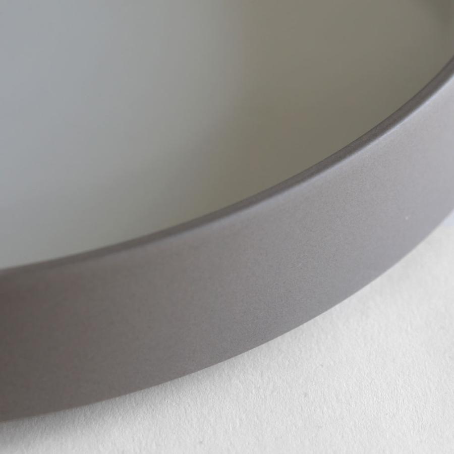 HASAMI PORCELAIN[ハサミポーセリン] / THE GREY COLLECTION HAW108 / Shallow Bowl 145×37mm (Ash White) | シャローボウル グレーコレクション | 117792 |  | 03