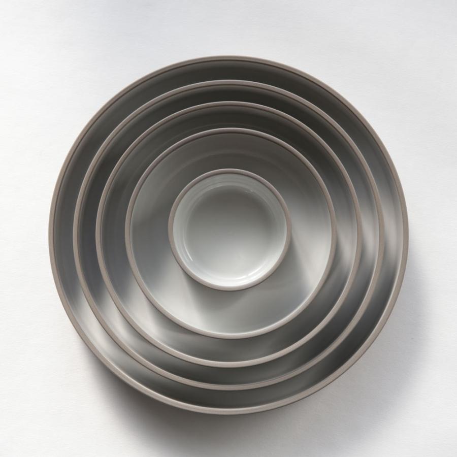 HASAMI PORCELAIN[ハサミポーセリン] / THE GREY COLLECTION HAW108 / Shallow Bowl 145×37mm (Ash White) | シャローボウル グレーコレクション | 117792 |  | 05