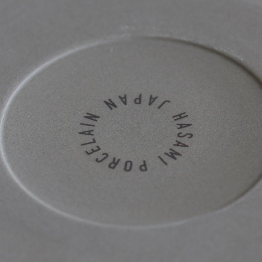 HASAMI PORCELAIN[ハサミポーセリン] / THE GREY COLLECTION HDG109 / Shallow Bowl 185×37mm (Dark Grey) | シャローボウル グレーコレクション | 117793 |  | 04