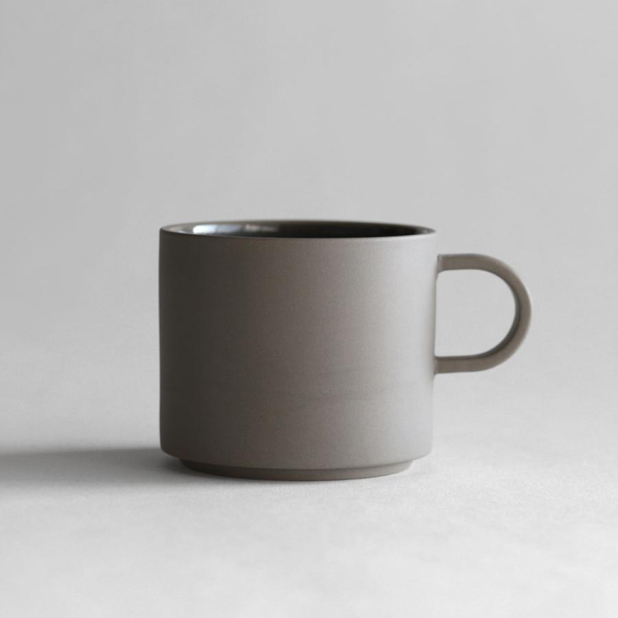 HASAMI PORCELAIN[ハサミポーセリン] / THE GREY COLLECTION HDG119 / Mug Cup  85×72mm Small (Dark Grey) | マグカップ 325ml グレーコレクション | 117799 |  | 01