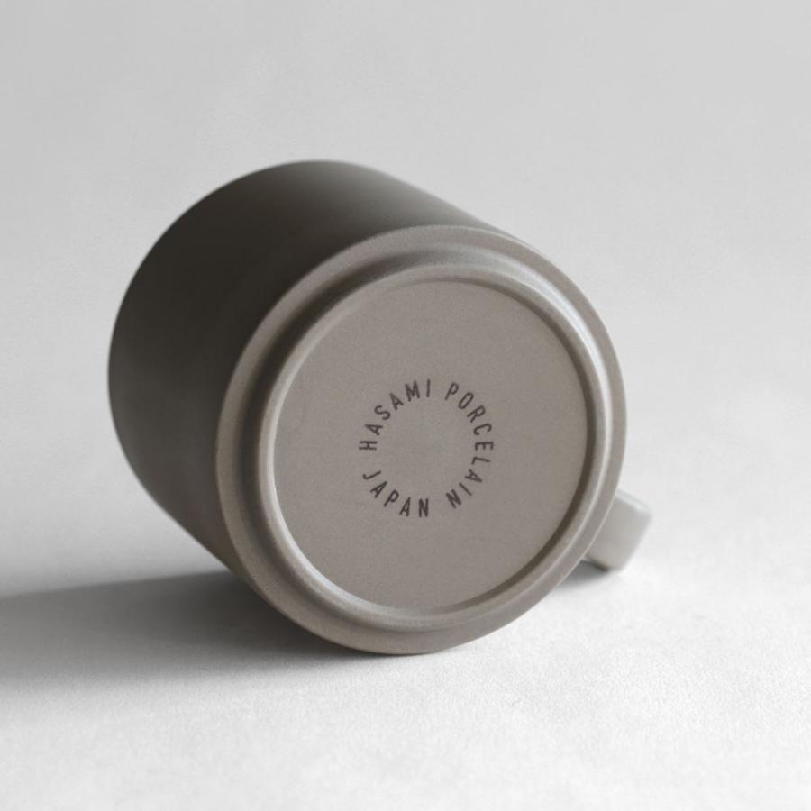 HASAMI PORCELAIN[ハサミポーセリン] / THE GREY COLLECTION HDG119 / Mug Cup  85×72mm Small (Dark Grey) | マグカップ 325ml グレーコレクション | 117799 |  | 05