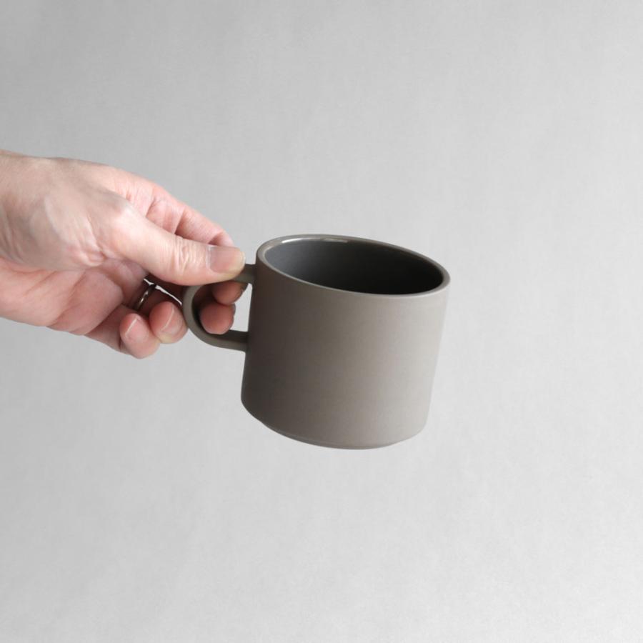 HASAMI PORCELAIN[ハサミポーセリン] / THE GREY COLLECTION HDG119 / Mug Cup  85×72mm Small (Dark Grey) | マグカップ 325ml グレーコレクション | 117799 |  | 06