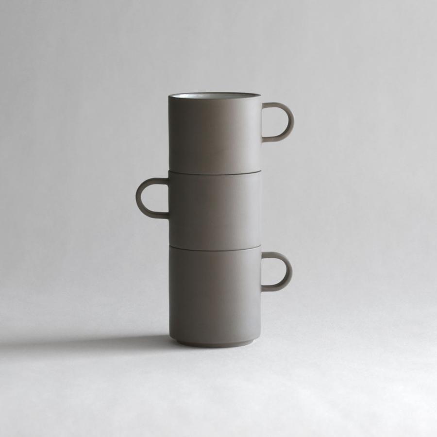 HASAMI PORCELAIN[ハサミポーセリン] / THE GREY COLLECTION HDG119 / Mug Cup  85×72mm Small (Dark Grey) | マグカップ 325ml グレーコレクション | 117799 |  | 08