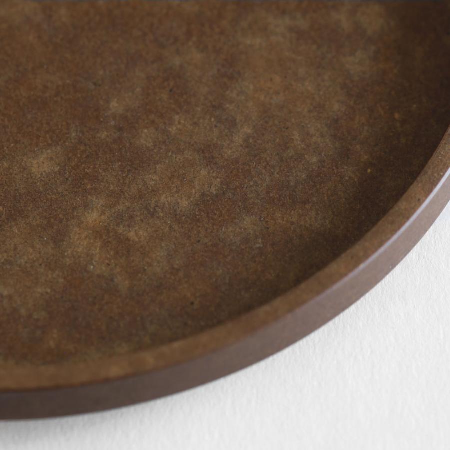 HASAMI PORCELAIN[ハサミポーセリン] / THE GREY COLLECTION HRN123 / Richlite Tray 145×12mm (Dark Brown) | リッチライト グレーコレクション | 117806 |  | 02
