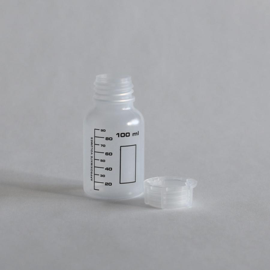 LAMAPLAST / PP Wide Neck Bottle 100ml / PL3610 | ラマプラスト プラスチック ワイドネック ボトル 保存容器 ジャー | 117920 |  | 02
