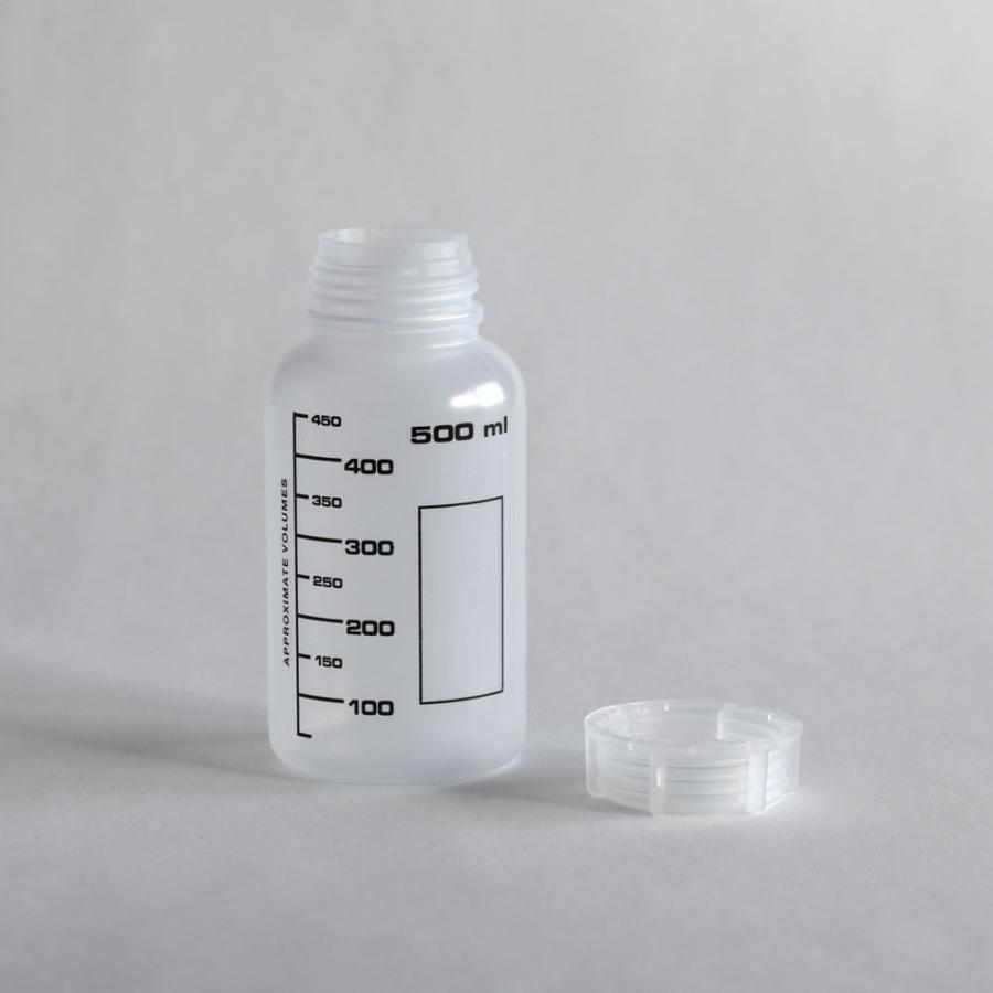 LAMAPLAST / PP Wide Neck Bottle 500ml / PL3614 | ラマプラスト プラスチック ワイドネック ボトル 保存容器 ジャー | 117922 |  | 02