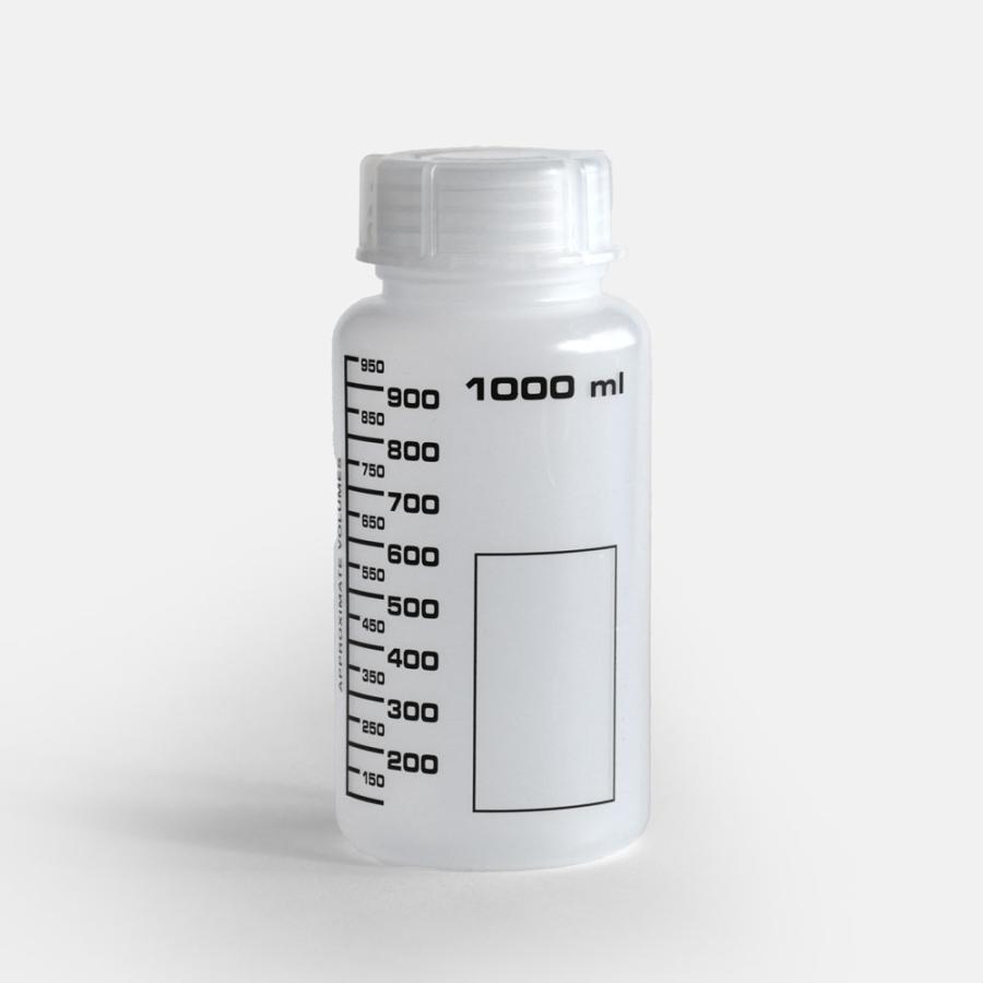 LAMAPLAST / PP Wide Neck Bottle 1000ml / PL3616 | ラマプラスト プラスチック ワイドネック ボトル 保存容器 ジャー | 117923 | 