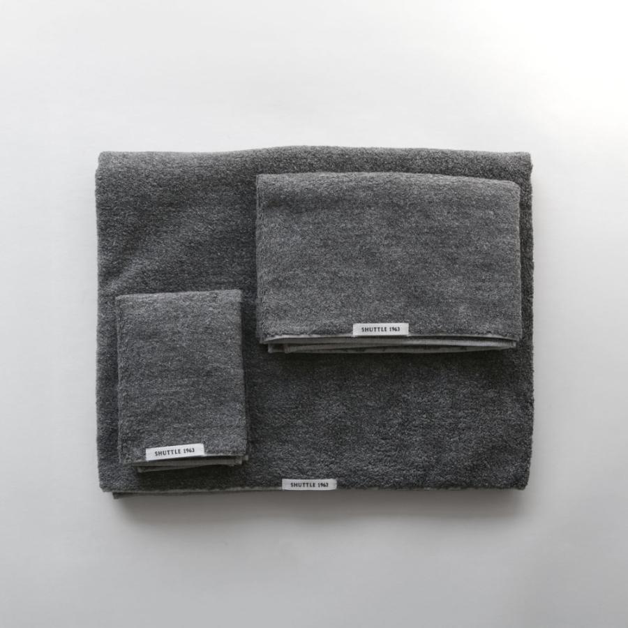 WATANABE PILE / SHUTTLE1963 バスタオル(Charcoal Gray) | 渡辺パイル/bath towel/シャトル1963/チャコールグレー/今治タオル/imabari/ホテルライク | 117937 |  | 05