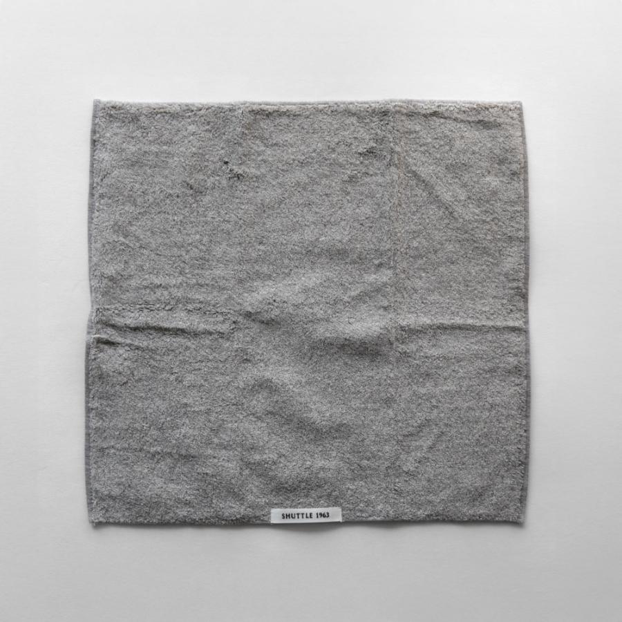 WATANABE PILE / SHUTTLE1963 ウォッシュタオル(Gray) | メール便可 1点まで | 渡辺パイル/wash towel/シャトル1963/グレー/今治タオル/imabari | 117944 |  | 01