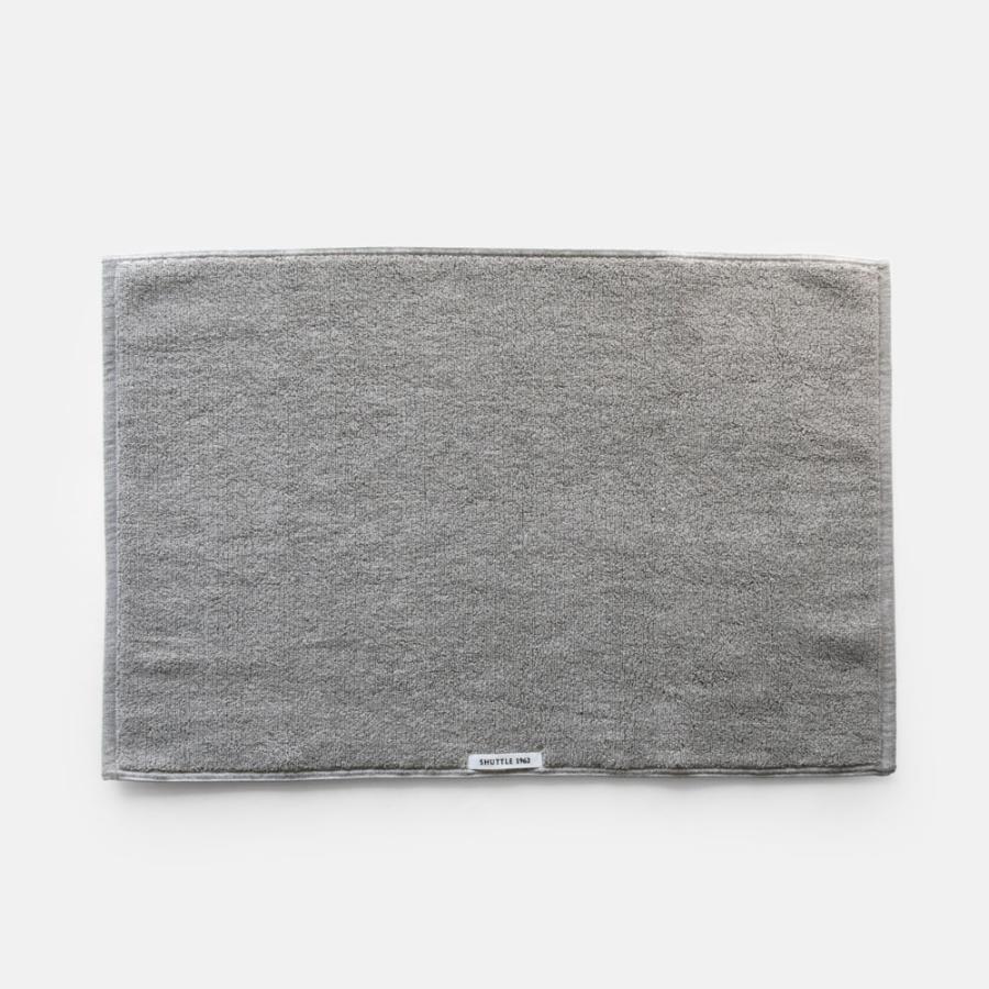 WATANABE PILE / SHUTTLE1963 バスマット(Gray) | 渡辺パイル/バスマット/シャトル1963/グレー/今治タオル/imabari/ホテルライク/インテリア | 117947 | 