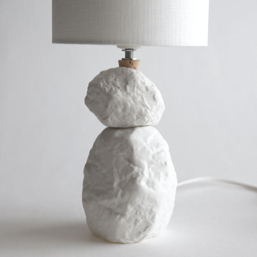 3RD CERAMICS[サードセラミックス] / 土のテーブルランプ 2段 | table lamp/照明/テーブルライト/美濃焼 | 117958 |  | 05