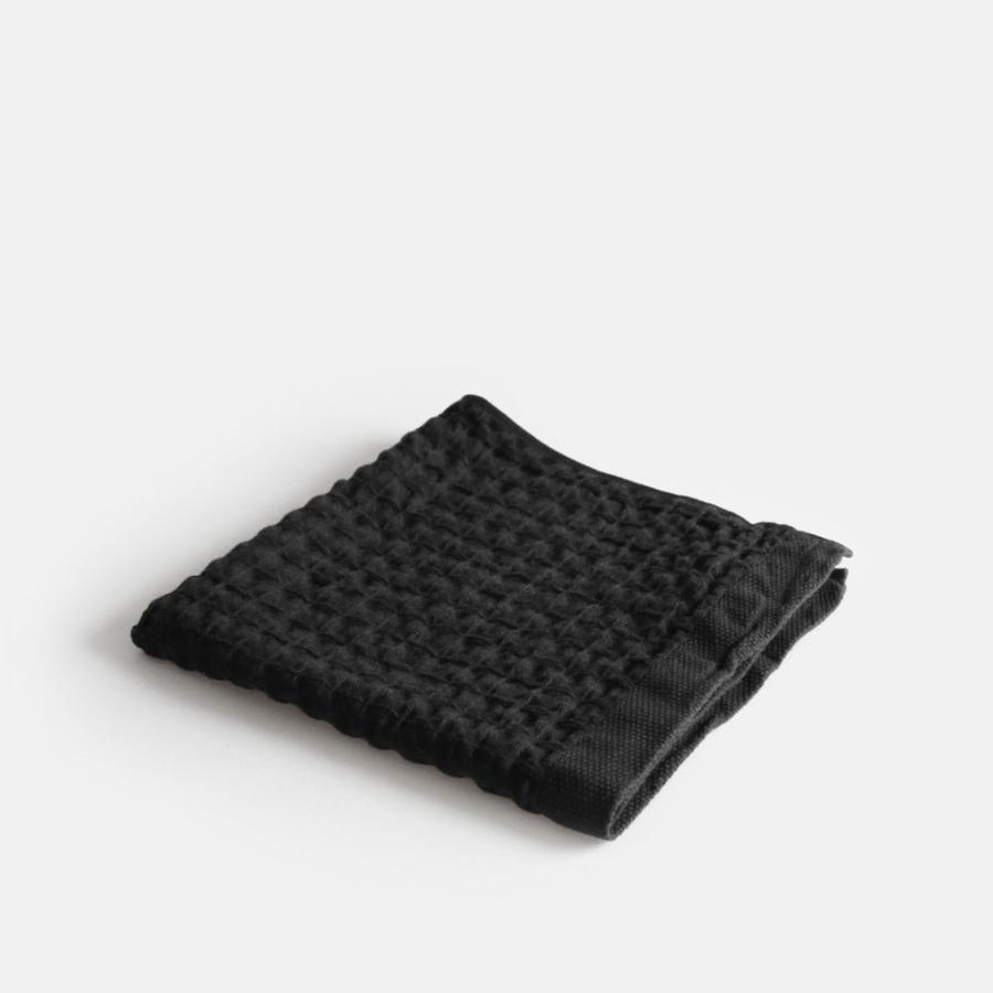 kontex / HEATHER WAFFLE size:S(Charcoal Gray) | メール便可 2点まで | コンテックス/ヘザーワッフル/チャコールグレー/墨黒/今治タオル/imabari | 117963 | 