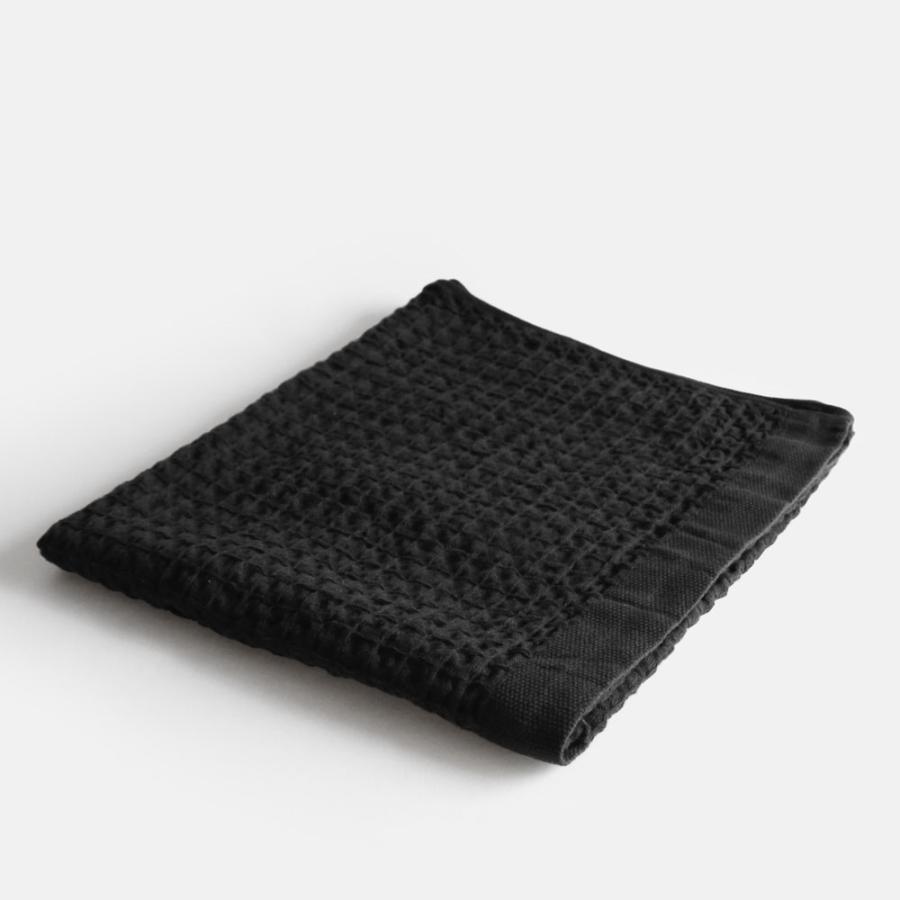 kontex / HEATHER WAFFLE size:L(Charcoal Gray) | コンテックス/ヘザーワッフル/チャコールグレー/墨黒/今治タオル/imabari | 117965 | 