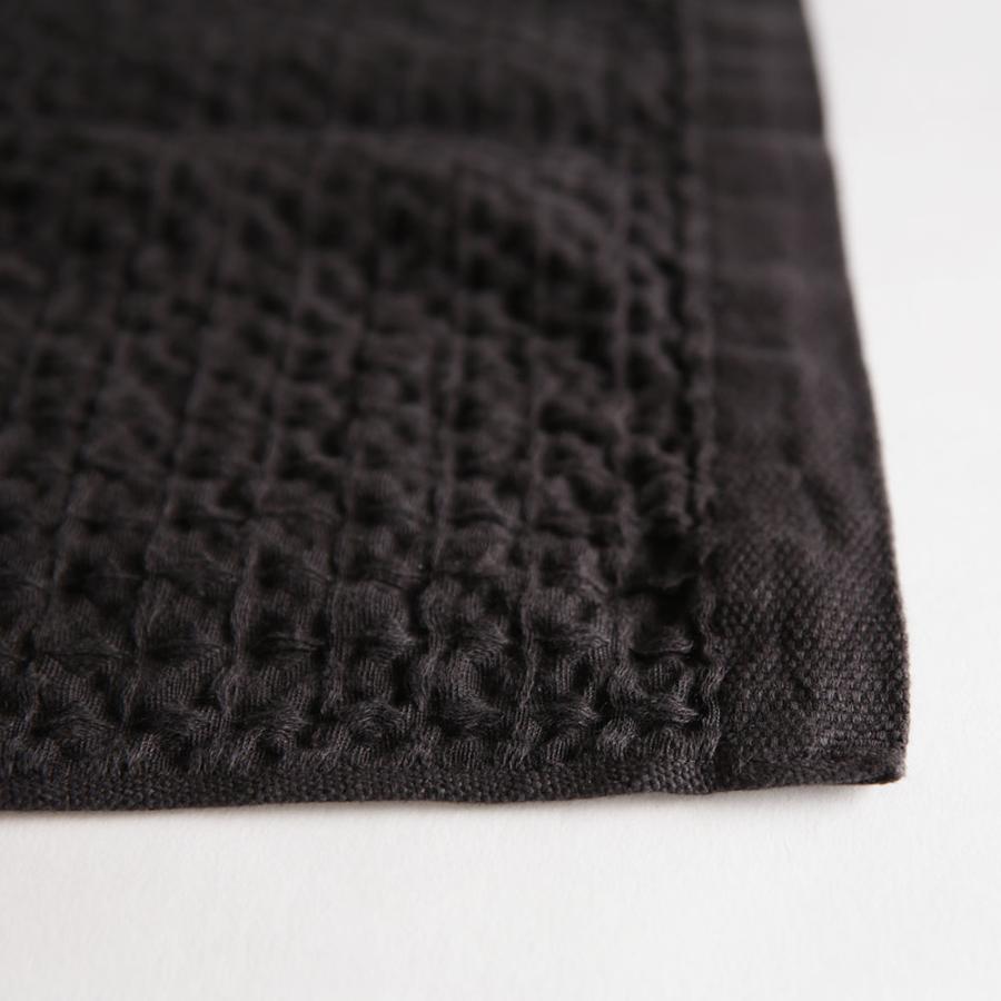 kontex / HEATHER WAFFLE size:L(Charcoal Gray) | コンテックス/ヘザーワッフル/チャコールグレー/墨黒/今治タオル/imabari | 117965 |  | 02
