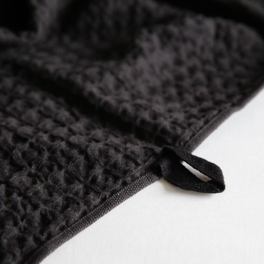 kontex / HEATHER WAFFLE size:L(Charcoal Gray) | コンテックス/ヘザーワッフル/チャコールグレー/墨黒/今治タオル/imabari | 117965 |  | 05