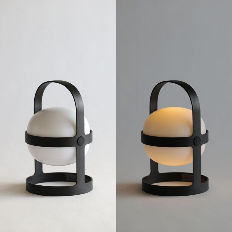 ROSENDAHL ローゼンダール / SOFT SPOT SOLAR H18.5cm ブラック｜ソフトスポット ソーラーライト ポータブル照明 太陽光充電 LEDランタン Black 防災｜118141 |  | 01