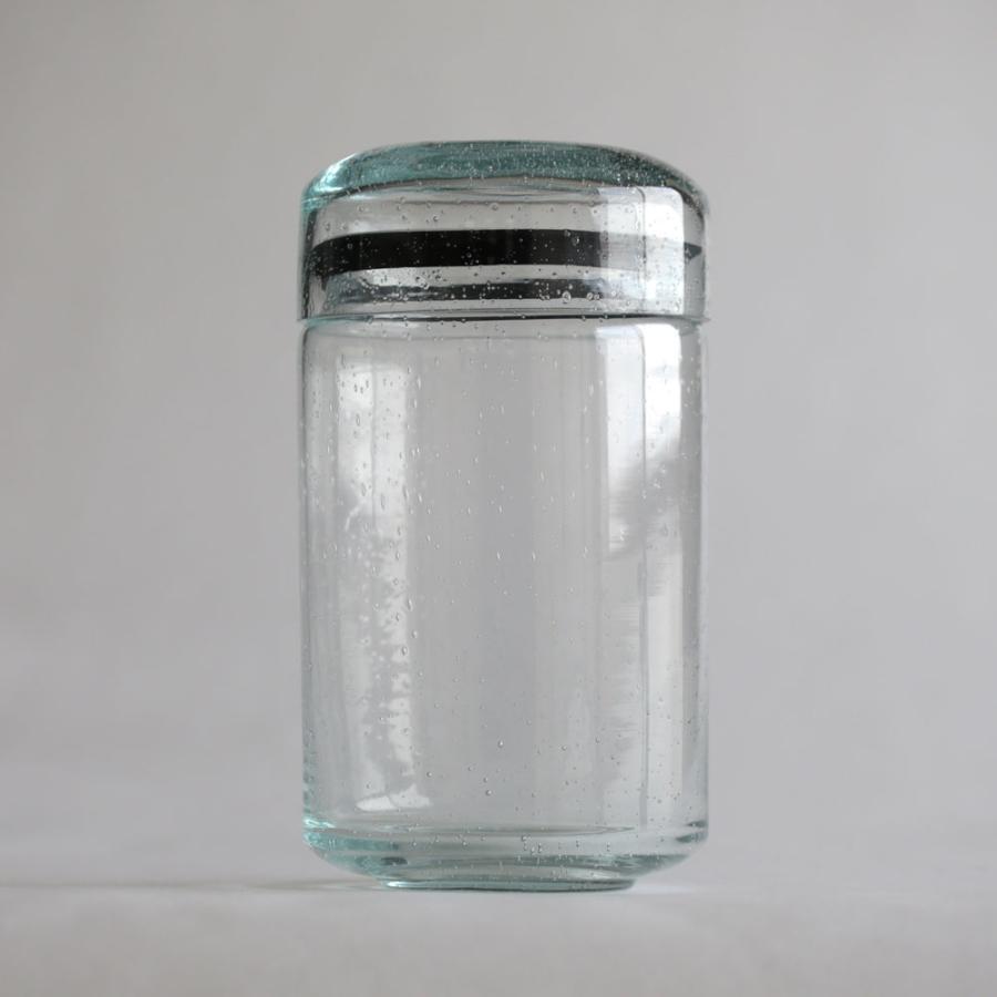 SERAX[セラックス] / Jar With Lid Pure size:L | ガラスジャー 保存瓶 キャニスター キッチン用品 気泡 シンプル ギフト | 118166 |  | 01