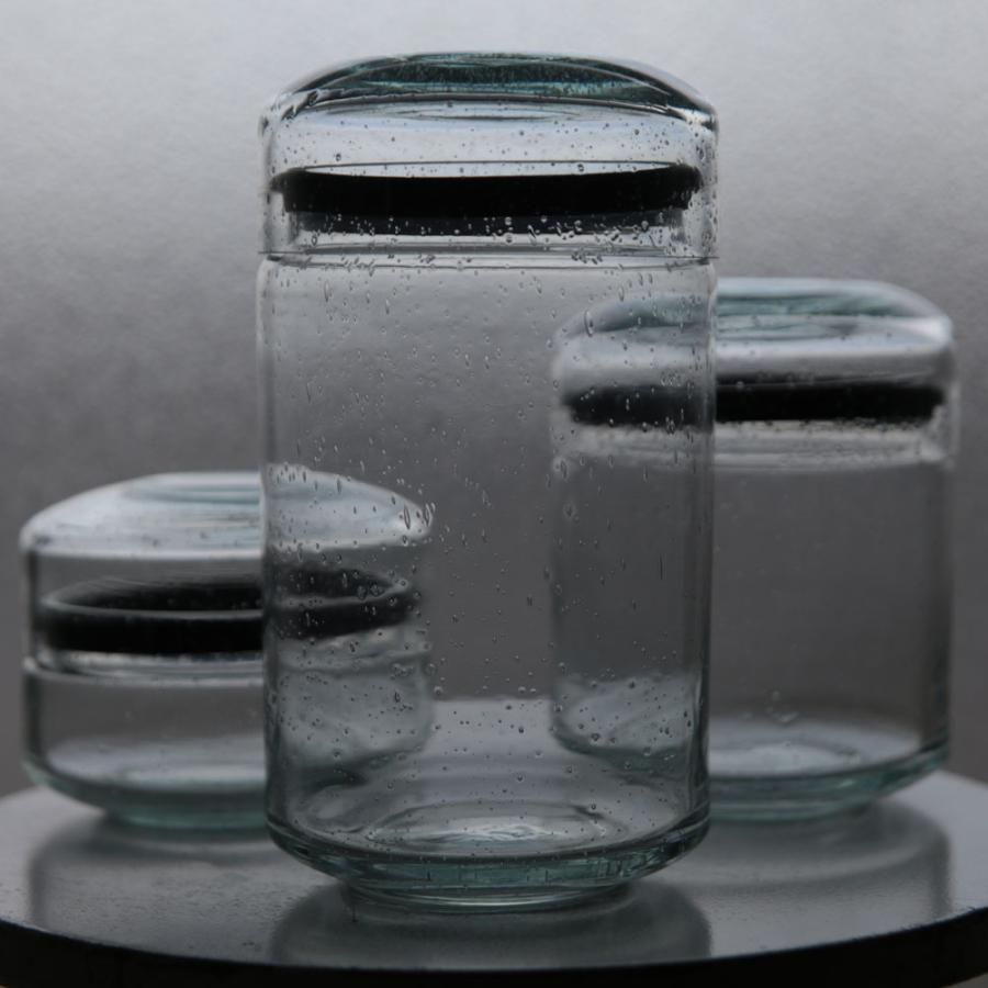 SERAX[セラックス] / Jar With Lid Pure size:L | ガラスジャー 保存瓶 キャニスター キッチン用品 気泡 シンプル ギフト | 118166 |  | 03