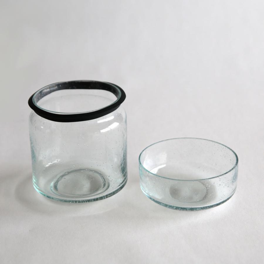 SERAX[セラックス] / Jar With Lid Pure size:M | ガラスジャー 保存瓶 キャニスター キッチン用品 気泡 シンプル ギフト | 118167 |  | 04