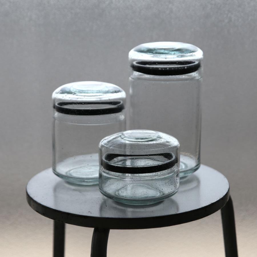 SERAX[セラックス] / Jar With Lid Pure size:M | ガラスジャー 保存瓶 キャニスター キッチン用品 気泡 シンプル ギフト | 118167 |  | 07