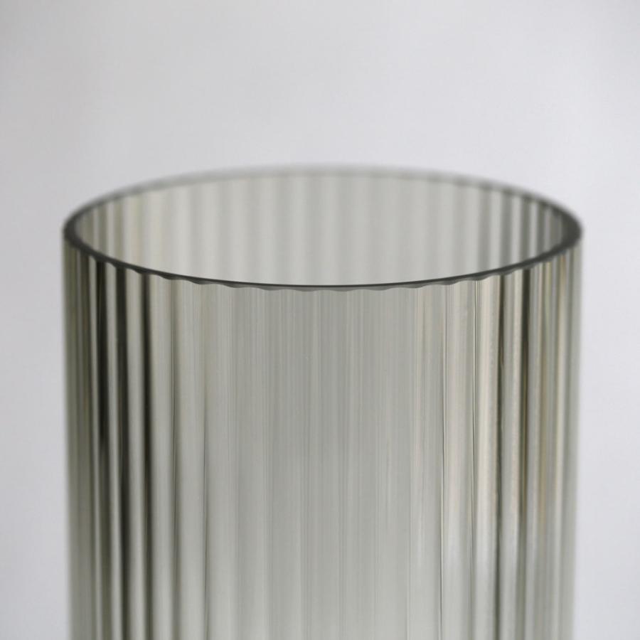 Lyngby Porcelain リュンビューポーセリン / Vase Glass 25cm(Smoke)｜ガラスベース 花瓶 北欧 フラワーベース スモーク シンプル ギフト｜119006 |  | 03