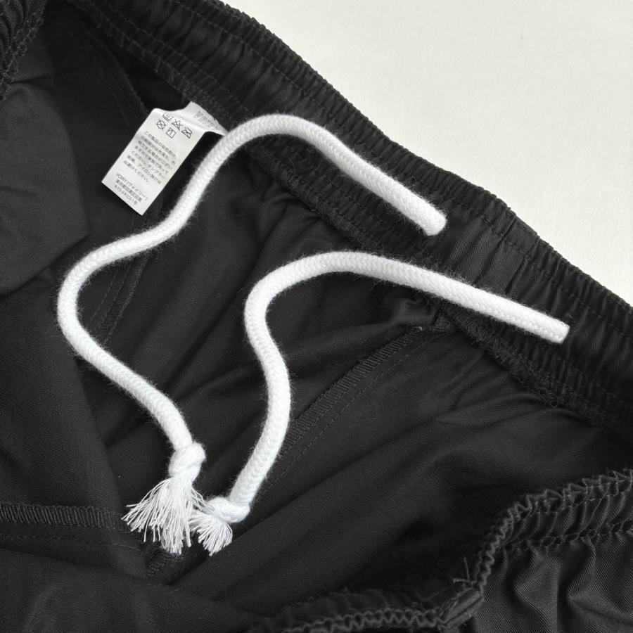 VOIRY ヴォイリー / D.P BASIC SHORTS-24A(BLACK)｜DP10246819-1 DPベーシックショーツ ワイド イージーパンツ ワンマイルウェア コットン ブラック｜118218 |  | 04