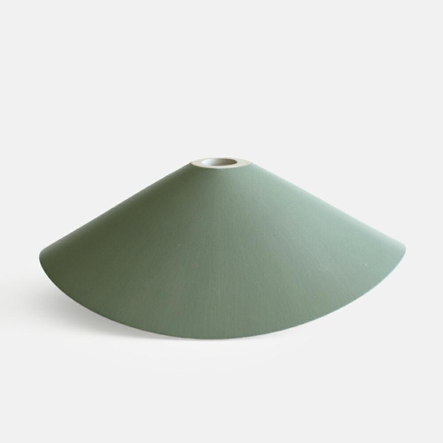 3RD CERAMICS サードセラミックス / ランプシェード 緑｜照明 ペンダントライト 美濃焼 セラミック ライトシェード 作家もの インテリア モダン｜118705 | 