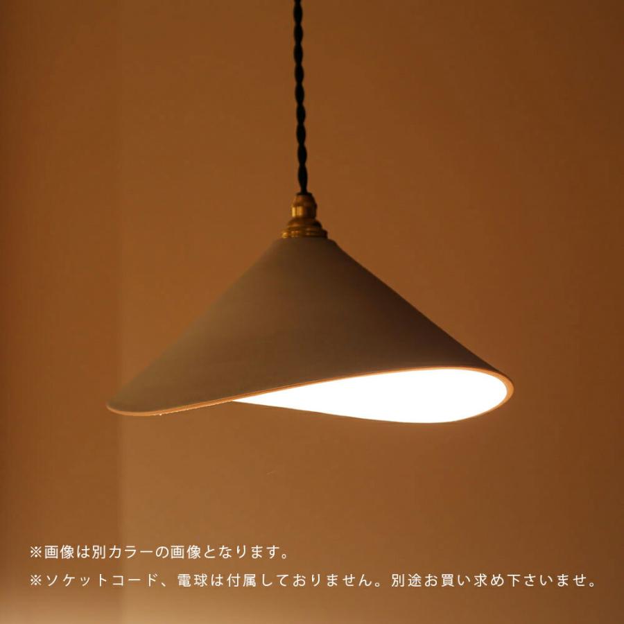 3RD CERAMICS サードセラミックス / ランプシェード 緑｜照明 ペンダントライト 美濃焼 セラミック ライトシェード 作家もの インテリア モダン｜118705 |  | 04
