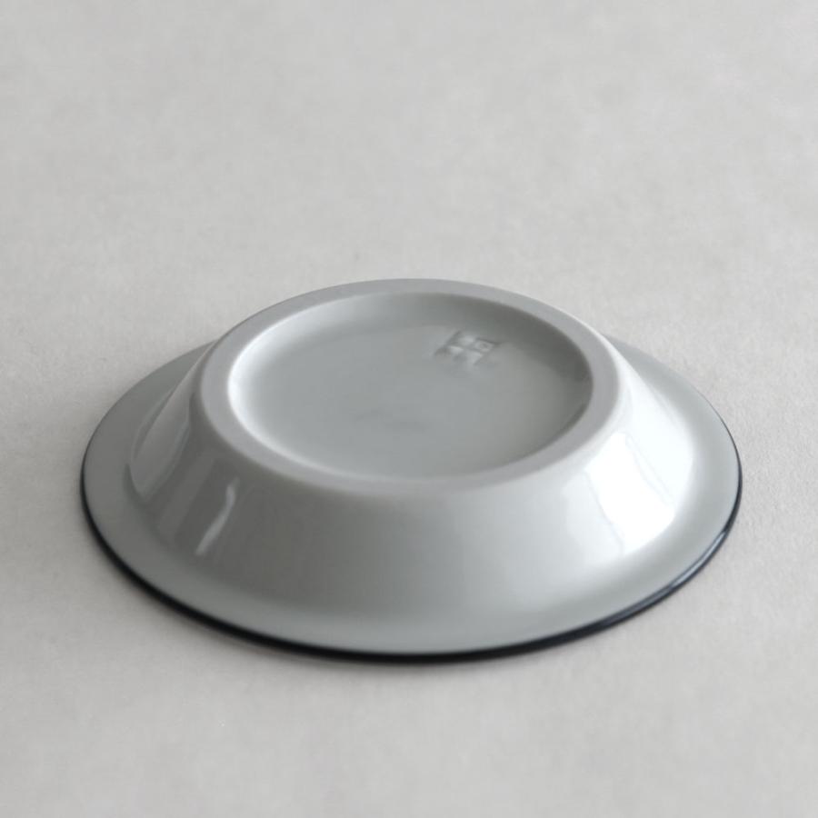 Cords コーズ / リムプレート 100mm ブラック｜Rim Plate 取り皿 小皿 Black 山野陽子 波佐見焼 食器 電子レンジ 食洗機対応 ギフト シンプル｜118762 |  | 04