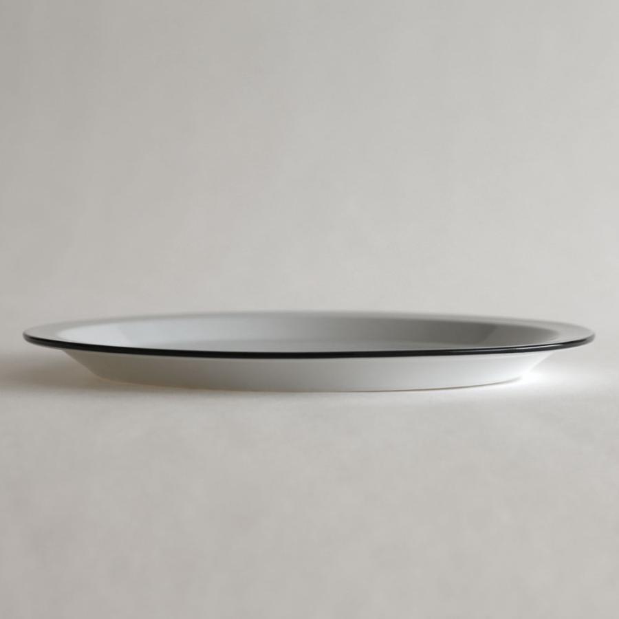 Cords コーズ / リムプレート 250mm ブラック｜Rim Plate 取り皿 小皿 Black 山野陽子 波佐見焼 食器 電子レンジ 食洗機対応 ギフト プレゼント｜118764 |  | 03
