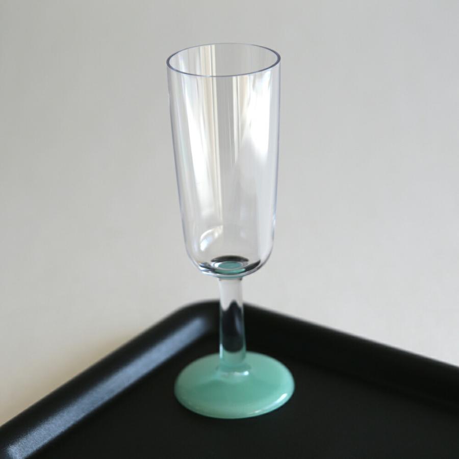 Palm Products / Marc Newson Champagne Glass(Green(蓄光))｜蓄光グリーン マークニューソン トライタン シャンパングラス パームプロダクツ 樹脂製｜119166 |  | 04