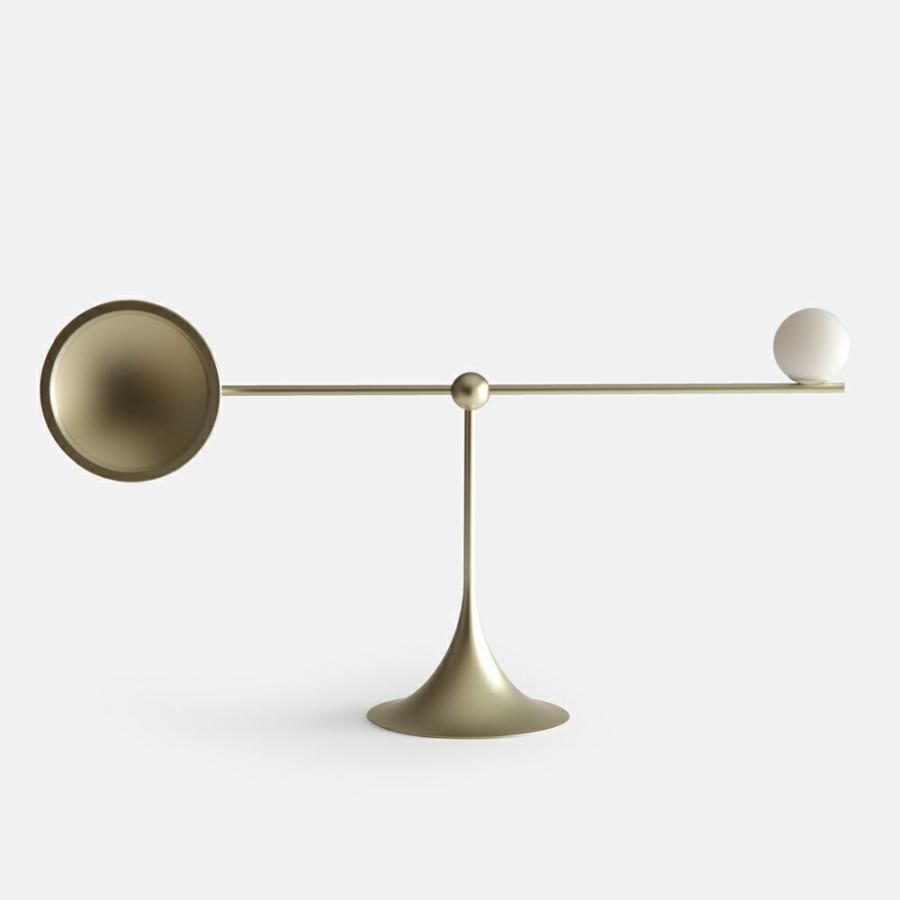 Lumio / OVO (Matte Gold)｜OV-01G ルミオ オーヴォ タスクライト 照明器具 LED ポータブル デスクライト マットゴールド｜118787 | 